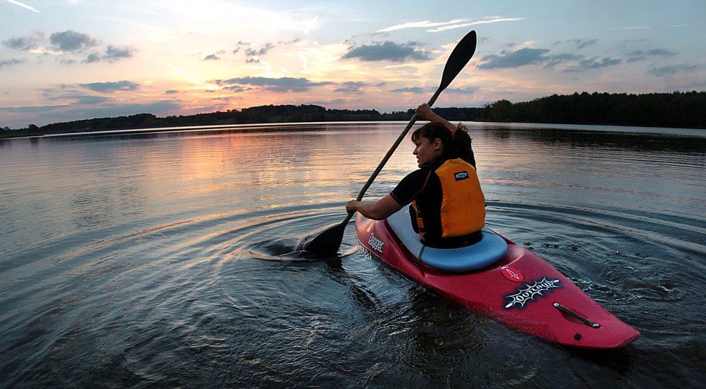 Paddling on the Mississippi