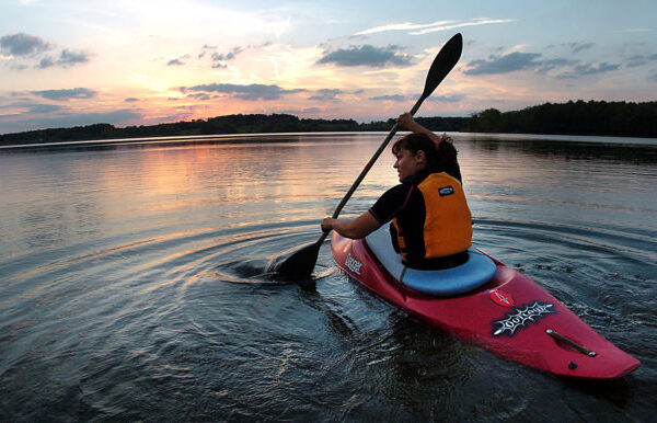 Paddling on the Mississippi