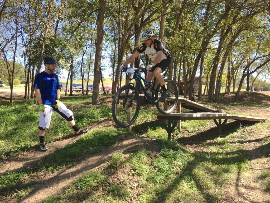 Jay Thomas of Roots Mountain Biking (left)