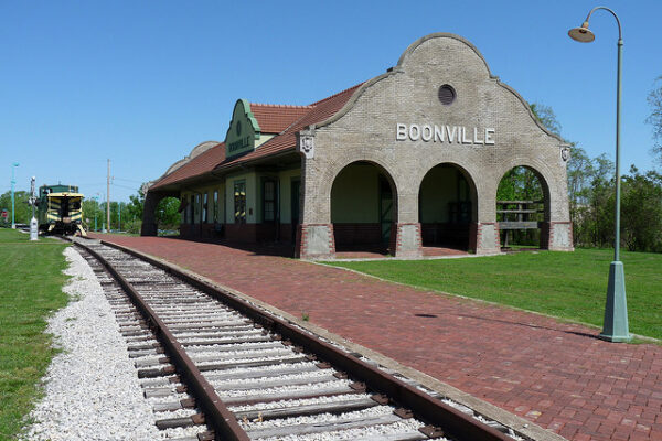 Boonville, Missouri, train depot