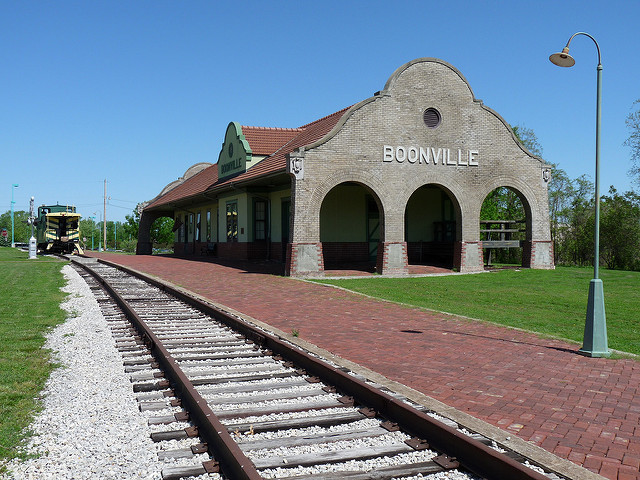 Boonville, Missouri, train depot