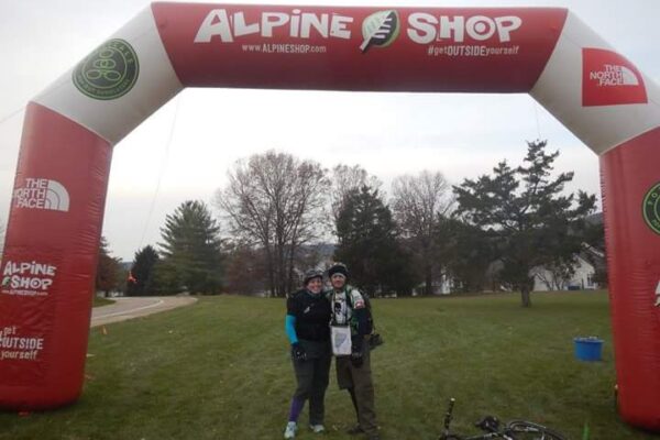 Castlewood 8-Hr Adventure Race finish line