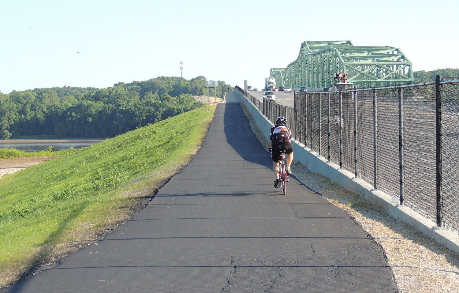 Daniel Boone Bridge bike path