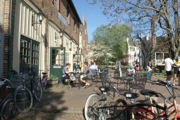 Bike Stop Cafe in St. Charles, Mo.