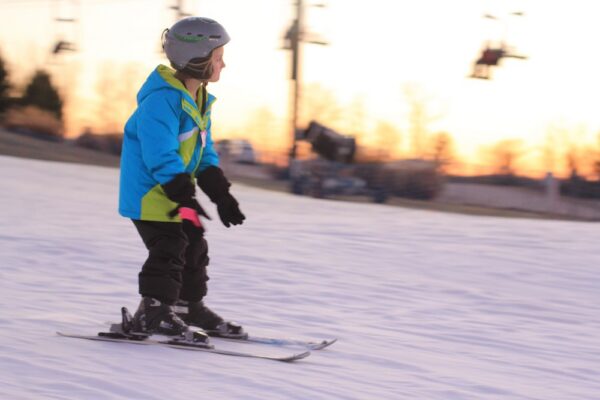 Skiing a Paoli Peaks