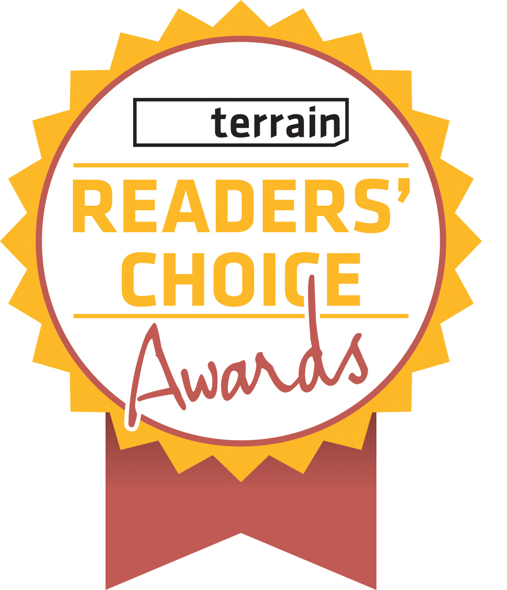 Terrain Readers' Choice ribbon