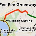 Fee Fee Greenway map