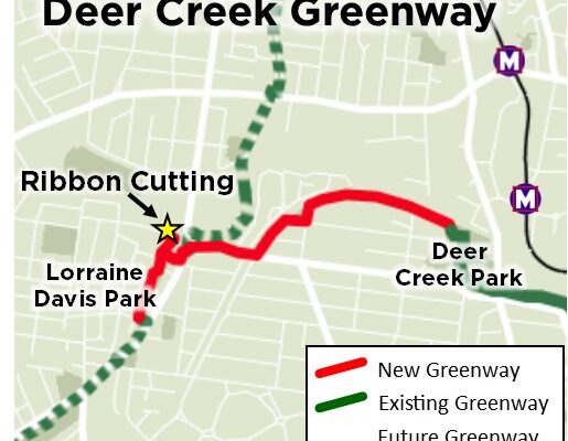 Deer Creek Greenway expansion