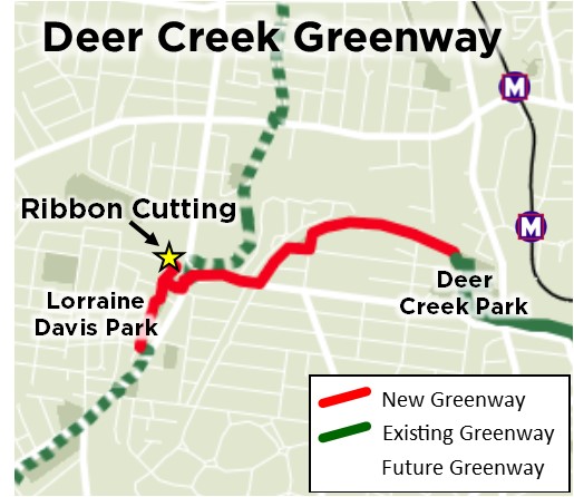 Deer Creek Greenway expansion
