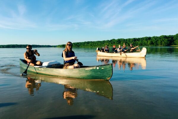 Missouri River paddling