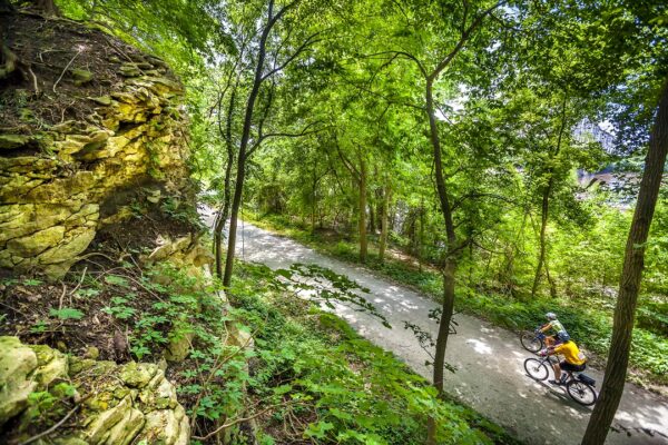 On the Katy Trail near Rocheport, Mo.