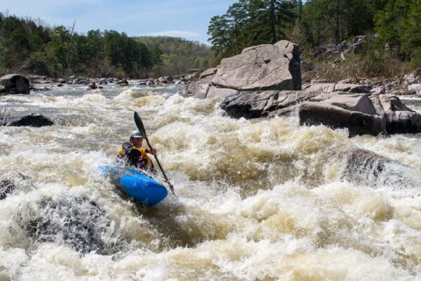Kayaking St. Francis River