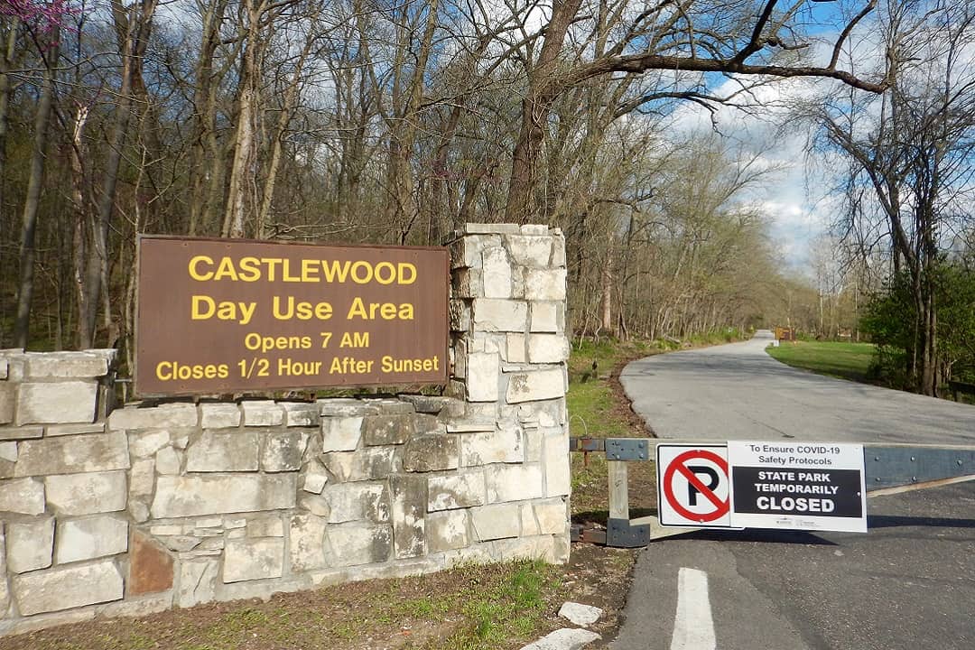 Castlewood State Park closure