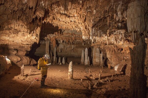 Caving in Washington County, Missouri