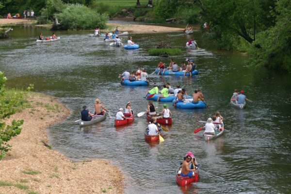 Huzzah River Canoe Trip