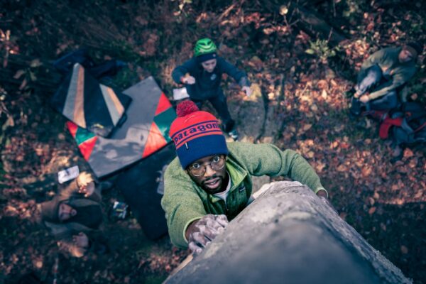 Steven Frederick at Holy Boulders