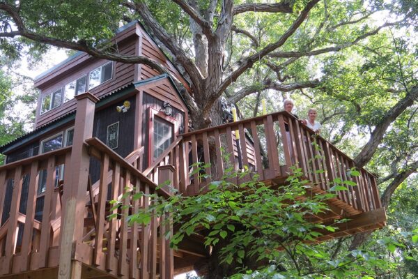 White Oak Treehouse Illinois