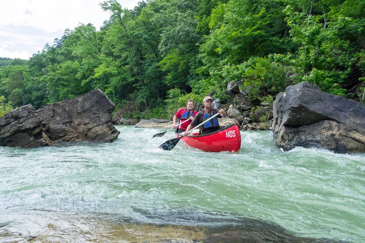 Big Piney River in Missouri Vs Big Piney Creek in Arkansas - Terrain ...