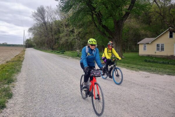 Biking on the Santa Fe Trail