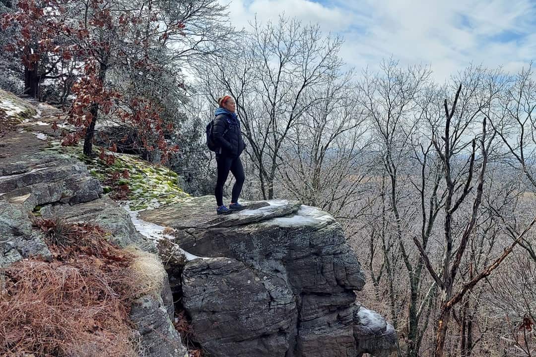 Old Stoneface Trail in Shawnee National Forest (Brad Kovach)