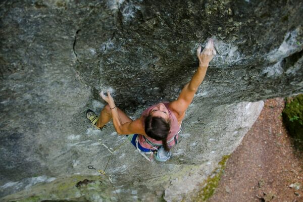 rock climbing