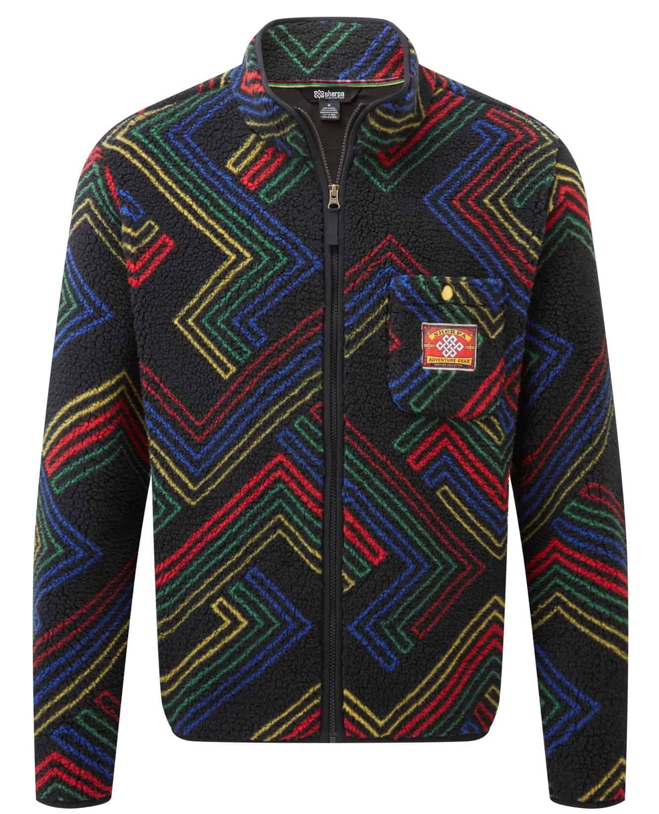 Sherpa Tarcho Printed Full Zip Fleece