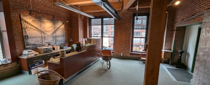 Trailnet rear office area