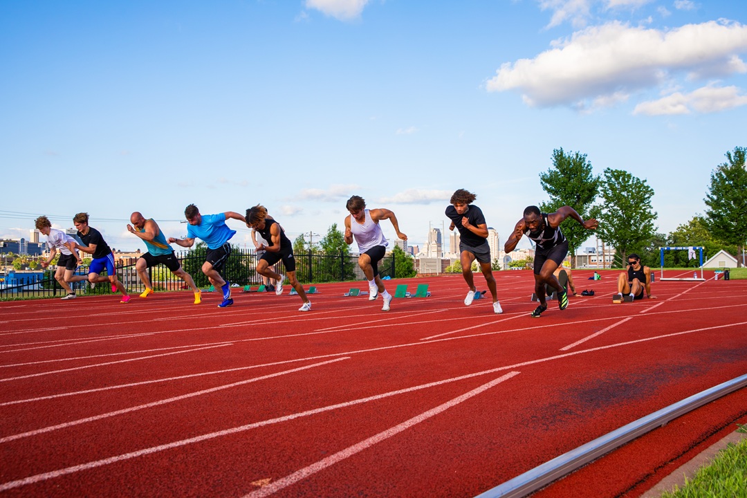 Run it Back. Track Meet